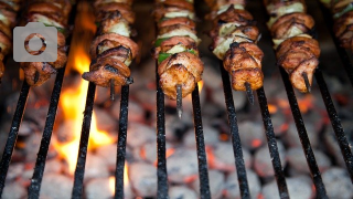 Feuerstelle / Grillplatz im Park Josefslust